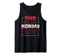 Esta es mi Camiseta del Lunes: Monday Lover Week Camiseta sin Mangas