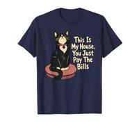Esta es mi casa, Solo pagas Las facturas Gato Camiseta
