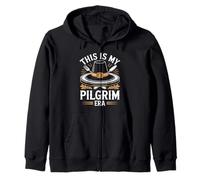 Esta es mi era de peregrinos Acción de Gracias Sudadera con Capucha