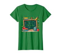 Esta es mi era de Tercer Grado: Aventura Escolar caprichosa Camiseta, Mujer, Verde Kelly, XXL