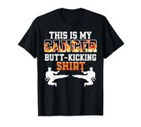 Esta es mi Lucha contra el cáncer pateando el Trasero Camiseta