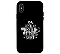 Esta es mi Lucha de diseño de Wrestling Watching Carcasa para iPhone X/XS