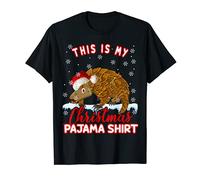 Esta es mi Navidad pijama camisa Santa Pangolin Lover Regalos Camiseta