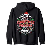 Esta es mi Navidad Santa Navidad Celebración Familiar Sudadera con Capucha