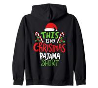 Esta es mi Navidad Santa Navidad Celebración Familiar Sudadera con Capucha