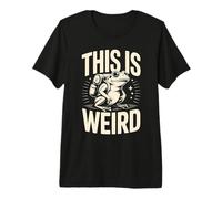 Esta es una Rana extraña Mochila Humor absurdo Camiseta Premium