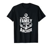 Esta Familia es mi Ancla - Amor Familiar Inspirador Camiseta