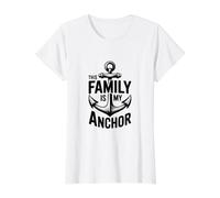 Esta Familia es mi Ancla - Amor Familiar Inspirador Camiseta gráfica económica