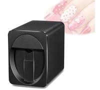 Esta impresora portátil 3D para decoración de uñas puede imprimir más de 1000 diseños, es compatible con WiFi/DIY y se puede controlar mediante una aplicación móvil.(Black)