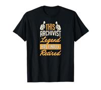 Esta Leyenda archivista Finalmente se retiró de la Fiesta de jubilación Camiseta