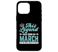 Esta Leyenda nace en Marzo Carcasa para iPhone 16 Pro MAX
