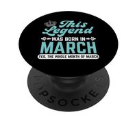 Esta Leyenda nace en Marzo PopSockets PopGrip Adhesivo