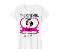 Esta Linda Chica nació en Marzo Funny Mar Birthday Sis Lady Camiseta