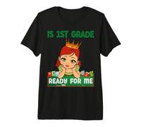 Está Listo para mí de Primer Grado para niñas de Primer Grado de Regreso a la Escuela Camiseta Premium