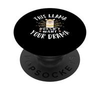 Esta Llama no Quiere tu Drama PopSockets PopGrip Adhesivo
