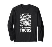 Está lloviendo Tacos - Humor Comida Divertido Manga Larga