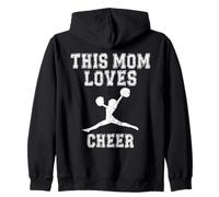 Esta mamá ama la Camisa de animación - Game Day Sports Mom tee Sudadera con Capucha