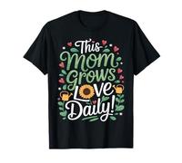 Esta mamá crece el amor diariamente conmovedor para madres amorosas Camiseta