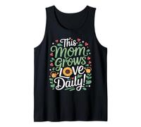 Esta mamá crece el amor diariamente conmovedor para madres amorosas Camiseta sin Mangas