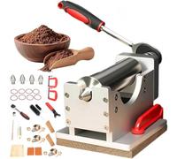 Esta máquina Manual para Hacer Incienso casero Incluye una extrusora de Acero Inoxidable y moldes para elaborar Incienso de Buda o Arcilla.