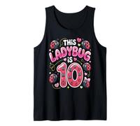 Esta Mariquita es una Familia de niñas de 10 años de Edad Camiseta sin Mangas