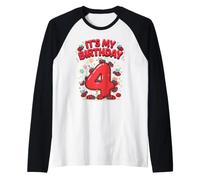 Esta Mariquita es una Familia de niñas de 4 años de Edad Camiseta Manga Raglan