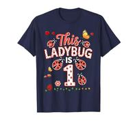 Esta Mariquita es una Familia de niñas de Primer cumpleaños de 1 año Camiseta