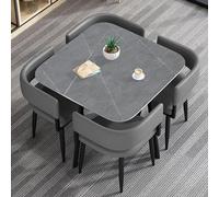 Esta Mesa de Centro para Sala de conferencias de recepción de Oficina, Mesa de negociación, Mesa Club para Sala de recepción de Oficina, Juego de Mesa de Centro y sillas para 4, combinación