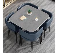 Esta Mesa de Centro para Sala de conferencias de recepción de Oficina, Mesa de negociación, Mesa Club para Sala de recepción de Oficina, Juego de Mesa de Centro y sillas para 4, combinación