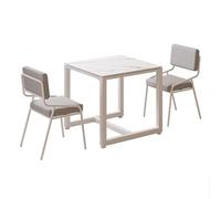 Esta Mesa de Centro para Sala de conferencias o recepción de Oficina, Mesa de negociación, Mesa de reuniones, Juego de Mesa de Comedor para 2 Personas, Mesa de Cocina y sillas para 2 Persona