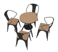 Esta Mesa de Centro para Sala de conferencias, recepción de Oficina, Mesa de negociación, Mesa de reuniones, Mesa de Cocina y sillas para 4 Personas, Juego de Mesa de Comedor, Juego de comed