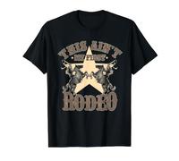 Esta no es mi Primera Calavera de Vaquero Vaquero Vintage de Rodeo Camiseta gráfica económica, Hombre, Negro, XL