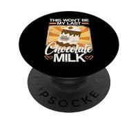 Esta no será mi última Leche de Chocolate PopSockets PopGrip Adhesivo