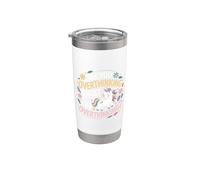 ¿Está pensando demasiado en lo que estoy pensando demasiado Caballo unicornio Vaso térmico de acero inoxidable de doble pared