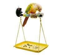 Esta percha de puede servir como soporte para pájaros o afilador de garras. Está equipado con una bandeja de excrementos y se fija fácilmente en los alféizares de las ventanas o cualquier otro