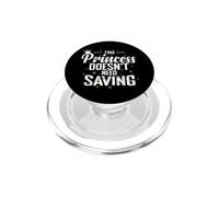 Esta Princesa no Necesita Salvar PopSockets PopGrip para MagSafe