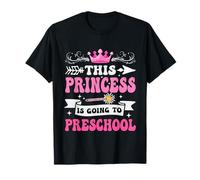 Esta princesa va a preescolar de regreso a la escuela Camiseta