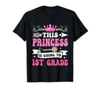 Esta Princesa Va A Primer Grado De Regreso A La Escuela Niñas Camiseta