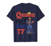 Esta Reina Nació El 17 de Agosto Feliz Cumpleaños para Mí Mamá Camiseta