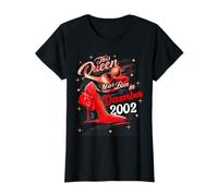 Esta Reina Nació en Diciembre 2002 Cumpleaños Diciembre Mujeres Camiseta