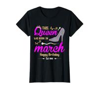 Esta Reina Nació en Merch Feliz Cumpleaños a Mí Camiseta