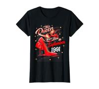 Esta Reina Nació en Septiembre 1991 Cumpleaños Septiembre Camiseta