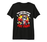Esta reunión podría Haber Sido una Oficina de Boxeo de Lobos de Pelea a puñetazos Camiseta Premium