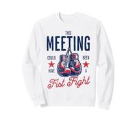 Esta reunión podría Haber Sido una Oficina Divertida de Pelea a puñetazos Sudadera