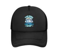 Esta Semana Me Da Igual El Barco Unisex Sombrero Cómoda Gorras Hip Hop Resistente Snapback Cap para Running Deporte Tenis