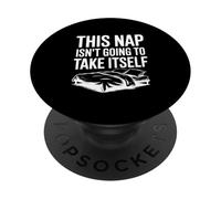 Esta Siesta no va a tomarse a sí Misma Amante de la Siesta Divertida PopSockets PopGrip Adhesivo