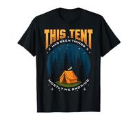 Esta Tienda de campaña ha Visto Cosas principalmente yo ronquidos Camper Camping Camiseta