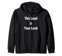 Esta Tierra es Tu Tierra Sudadera con Capucha