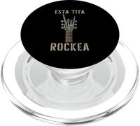Esta TITA Rockea Mano de Esqueleto Music Rock Guitar PopSockets PopGrip para MagSafe