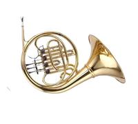 Esta Trompa Francesa De Una Sola Y Cuatro Teclas En Si Bemol Es Perfecta Para Principiantes Y Orquestas. Trompa Principiantes